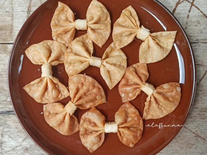 Cara Mudah Menyiapkan Resep  657. Pangsit Goreng Pita yang Lezat, Menggugah Selera