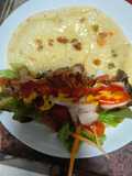 เคบับไก่ทอดน้ำปลาสลัด