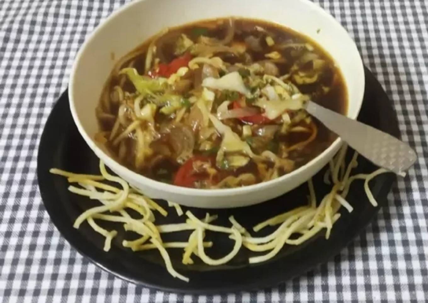Veg. Thukpa Soup