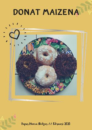Foto resep Donat Maizena