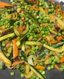 Verdurine saltate Cina style