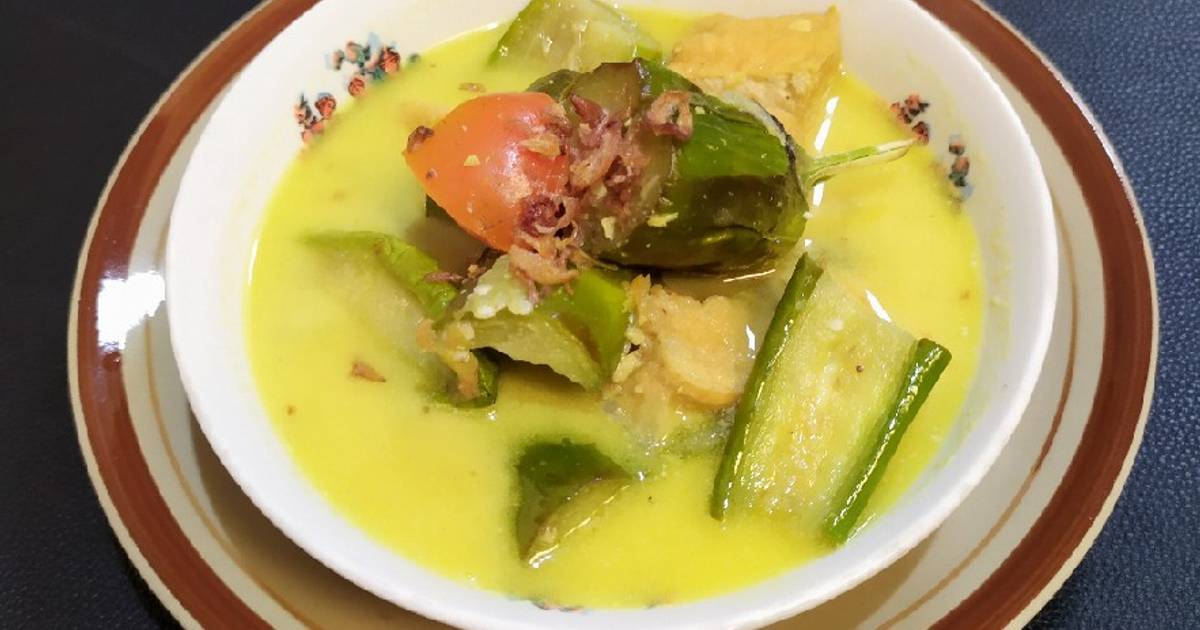 Resep Sayur Terong Kuah Santan Oleh Sri Ekawati Cookpad