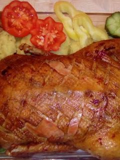 Egészben sült kacsa recept fotója