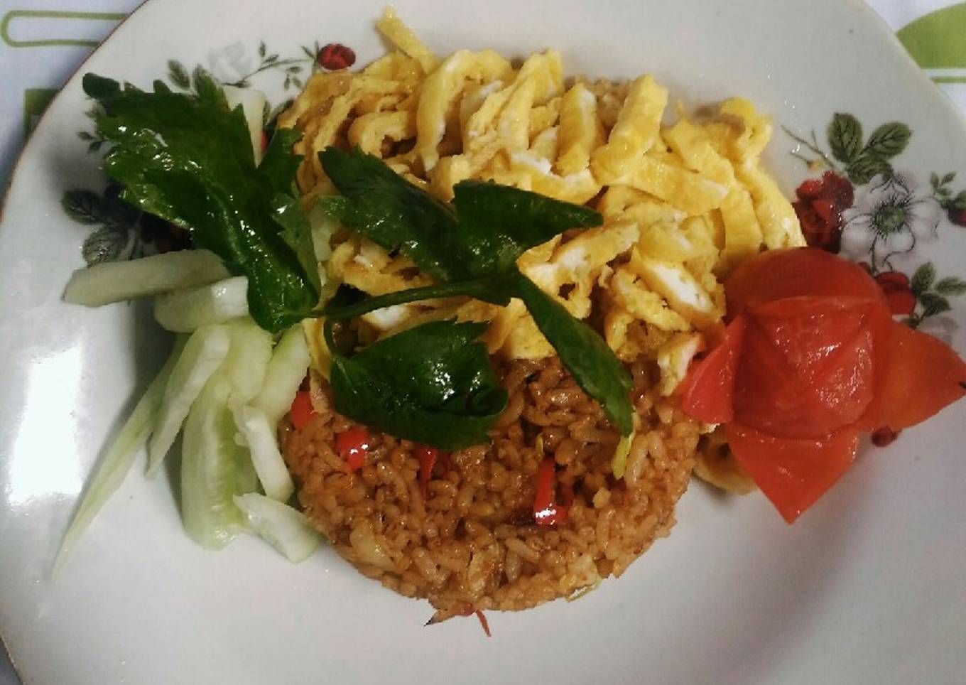Nasi goreng bumbu kari