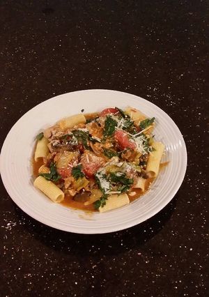 A picture of Chicken Riggi.