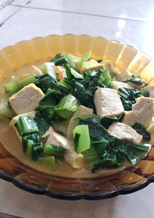Foto resep Tumis Tahu Bandung Caisim