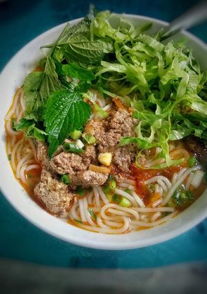 Hình của món Bún Riêu Cua.