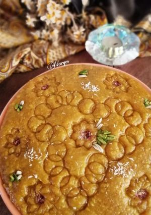 عکسی از دستور حلوا اوماج