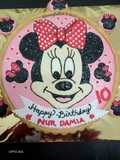 Giant Blueberry Cheese Tart Minnie Mouse