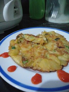Foto resep Tortilla de patatas minimalis