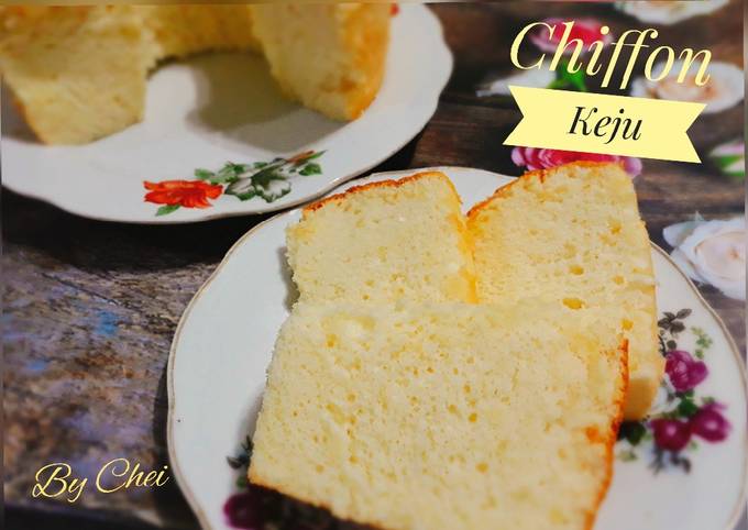 chiffon cheese cake - resepenakbgt.com