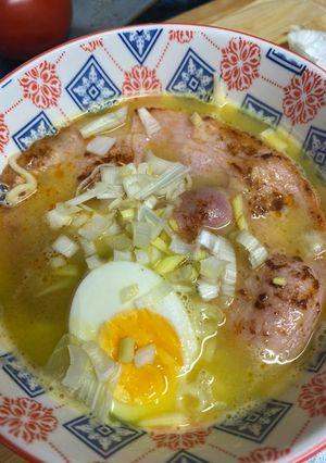 A picture of Madrid-Style Ramen.