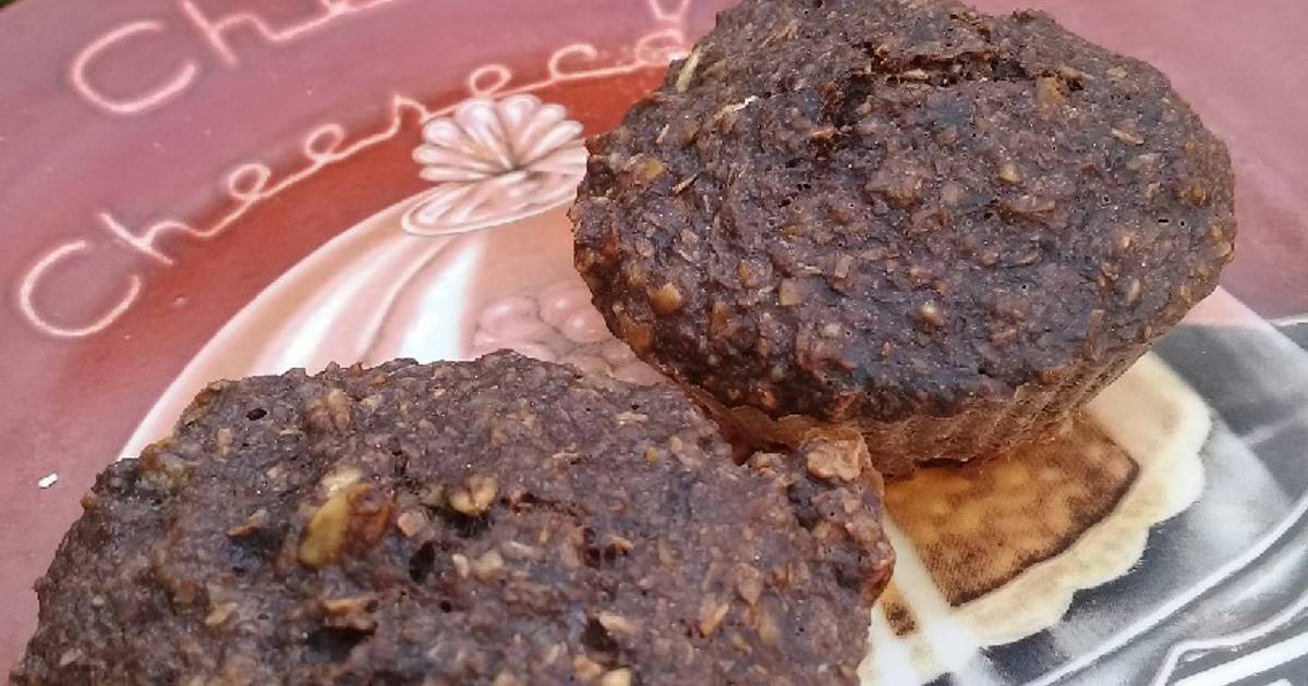 Muffins de avena y cacao Receta de Eva Churruarin Cookpad