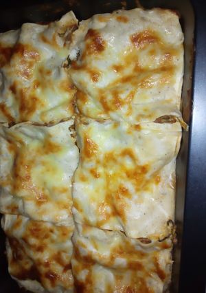 A picture of Lasagna.