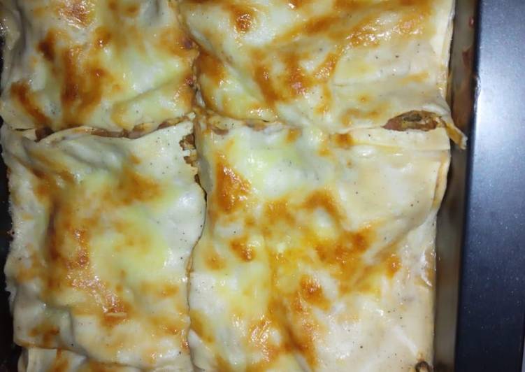 Recipe of Homemade Lasagna