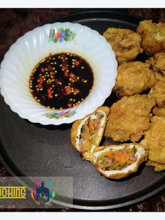 Foto resep 19. Tahu isi sayur sosis