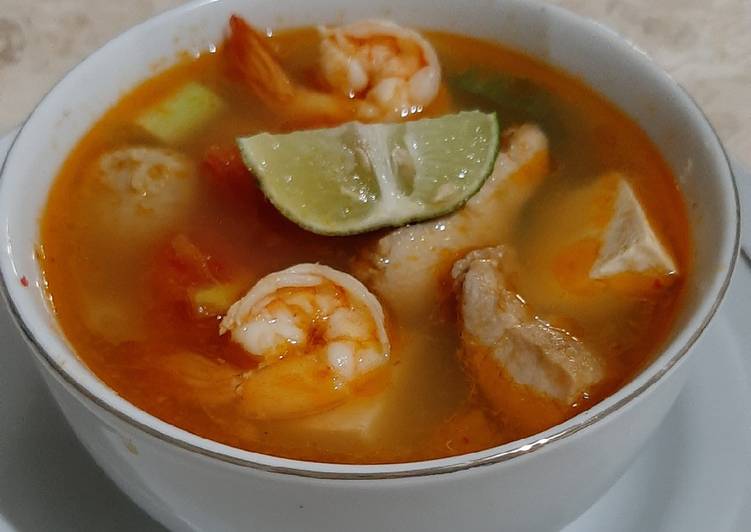 Resep Sup Tom Yam yang Lezat