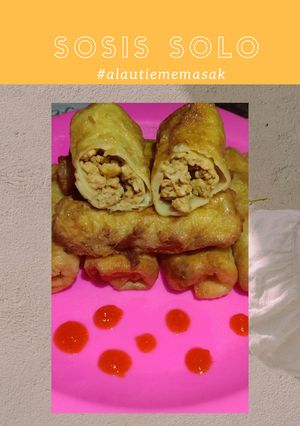 Foto resep Sosis solo🌯🌯