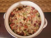 A picture of rajma salad