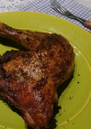 Una foto de Pollo al pimentón