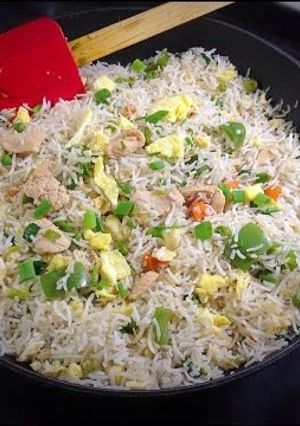A picture of Thai Chinese rice #MyRiceDishContest.