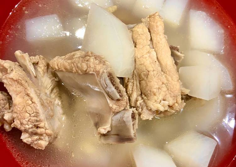 Sup Lobak Jahe (non halal)