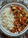 Pollo a la V8
