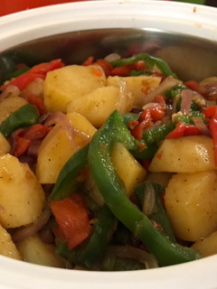 A picture of Potato curry @ kano.