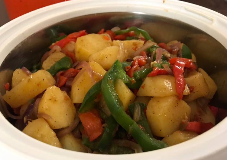 Recipe of Perfect Potato curry @ kano