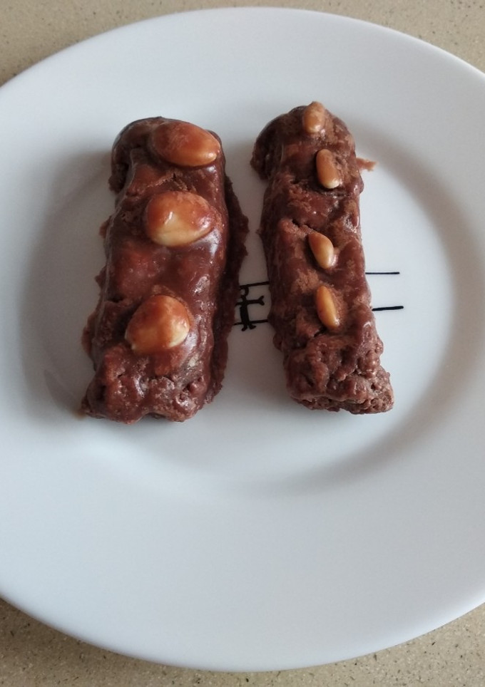 Una foto de Barritas de chocolate 🍫 glaseadas