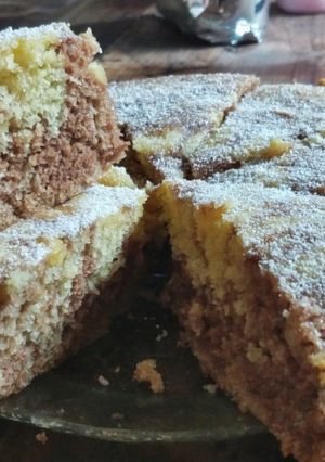 Una foto de Bizcochuelo Marmolado al estilo Alan Cocina