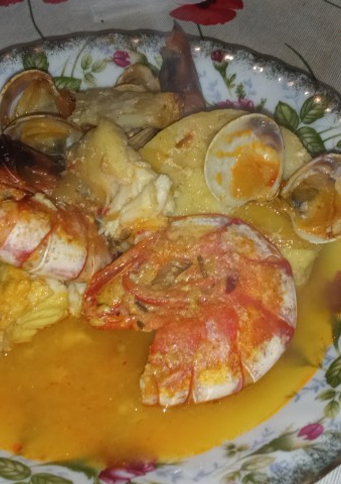 Una foto de Cazuela de pescado picantita