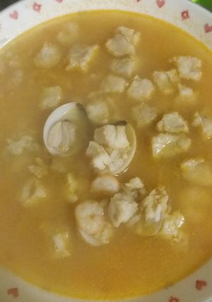 Una foto de Sopa de pescado
