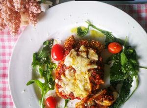 Gambar Chicken Parmigiana / Chicken Parmesan🇮🇹