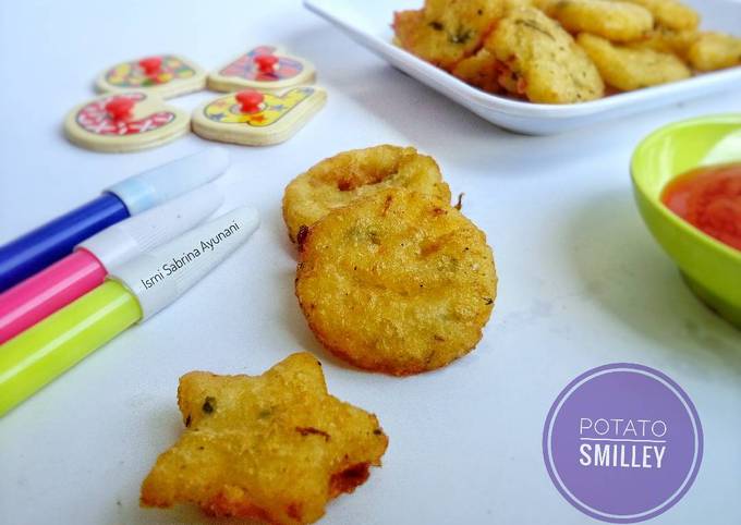 Cara Gampang Membuat Potato Smilley yang Bikin Ngiler