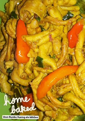 Foto resep Usus Bumbu Kuning