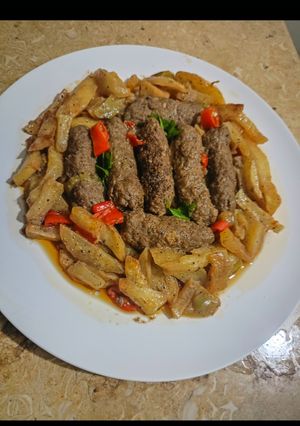 صورة لوصفة كفتة بالبطاطس َ