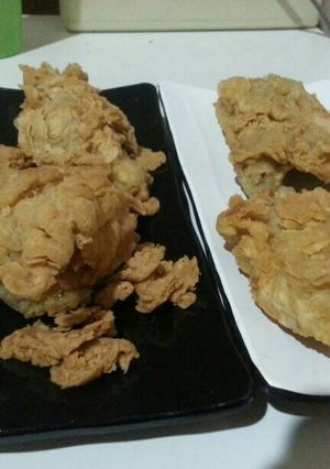 Foto resep Ayam goreng tepung keriting