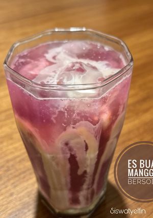 Foto resep Es Buah Manggis Bersoda