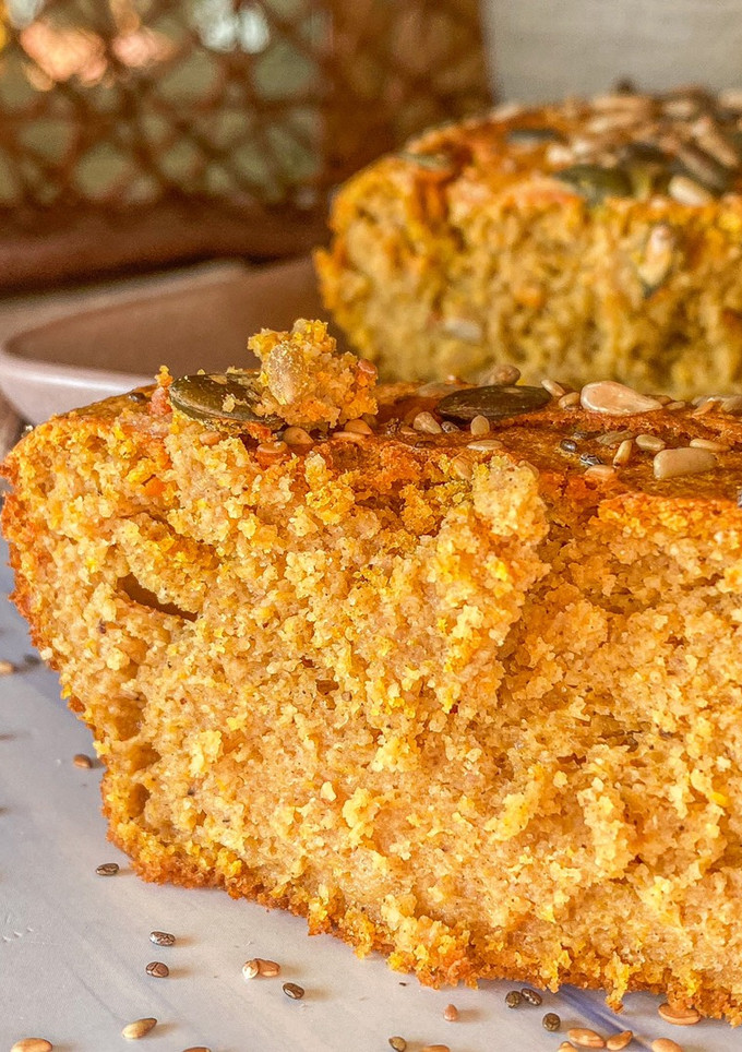 Una foto de Bizcocho de calabaza