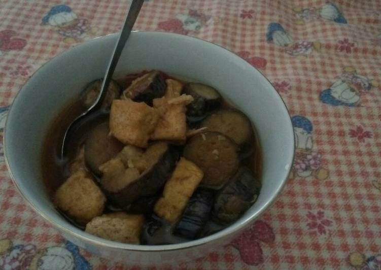 Tumis Terong Tahu