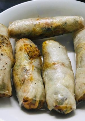 Hình của món Chả giò chay.