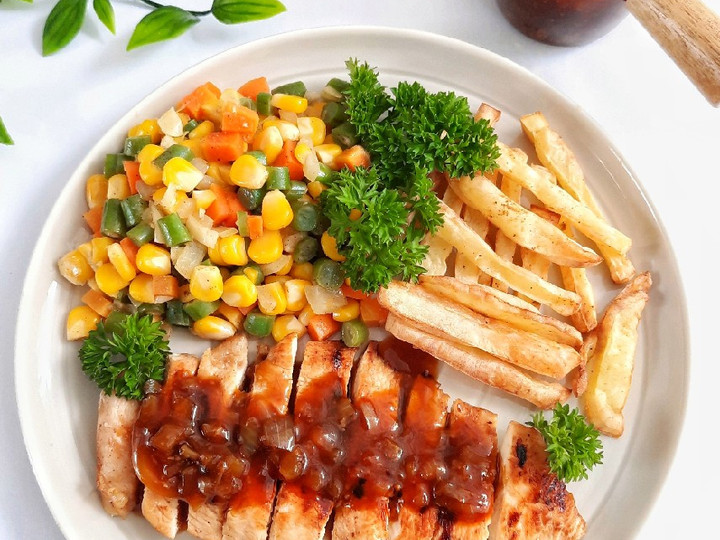 Resep Chicken Steak Teriyaki yang Lezat