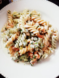 Una foto de Pasta con verduras