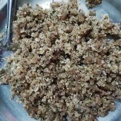 A picture of Coconut churma.