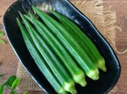 Gambar okra rebus