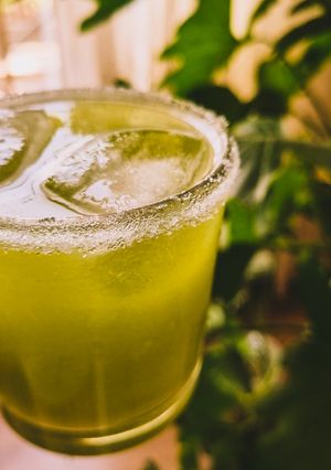 عکسی از دستور نوشیدنی ملون و خیار (نوشیدنی مخصوص تابستان)