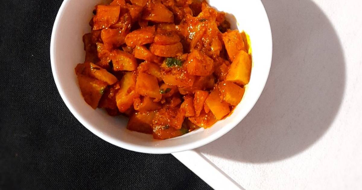 Kohlrabi Sabzi Recipe by Sanuber Ashrafi Cookpad