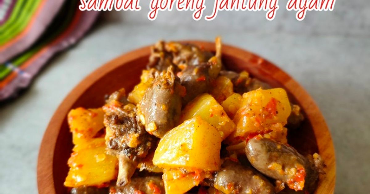 Sambal goreng jantung ayam