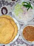 Stuffed bhaturay
